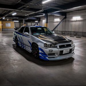 Nissan Skyline R34 | GTR V-SPEC ll Body kit