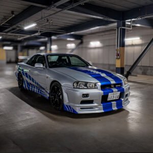 Nissan Skyline R34 | GTR V-SPEC ll Body kit | Fast & Furious