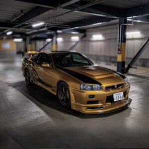 Nissan Skyline R34 - Gold GT-R Body kit Edition